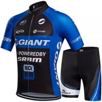 Summer Tour de France Team Edition Đồng phục xe đạp khô nhanh Quần áo xe đạp thoáng khí Quần xe đạp Nam Đường nửa tay Đồng phục xe đạp leo núi Off-Road Motorcycle Sweat-Wic