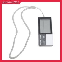 Summer062 Máy đếm bước chân Mini LCD kỹ thuật số đơn giản Bộ di động đi bộ 3D để