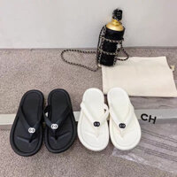 Summer2024Men's Collection]Female8044Couple's Flip-Flops for Home Use[Chanel Style Clip-On Versatile Slippers Non-Slip New Beach Casual