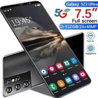 Sumsung Galaxy S22 ultra 5G Orihinal na Điện thoại 8GB RAM 512GB ROM 7.5 inch để bán Orihinal na CP Điện thoại thông minh để bán orihinal na malaking benta 2022 Thẻ SIM kép Galaxy S21 ultra Game Điện thoại di động