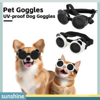 [Sun] 1 Cặp Kính Cho Chó Thú Cưng Chống Gió Chống Tia UV Dây Đeo Có Thể Điều Chỉnh Kính Mát Cho Thú Cưng Nhỏ Vừa Chó Con Kính Mát Cho Chó Con