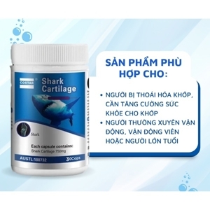 Sụn cá mập Costar Blue Shark Cartilage - 120 viên