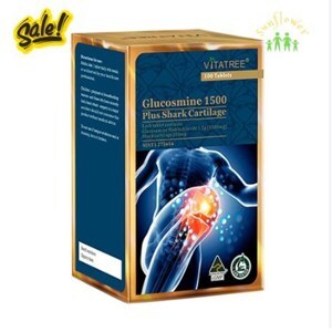 Sụn cá mập Vitatree Shark Cartilage 1000mg hộp 100 viên