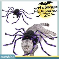 [Sun] Halloween Chó Nhện Trang Phục Thú Cưng Sang Trọng Trang Phục Có Thể Điều Chỉnh Mèo Cosplay Quần Áo Cho Halloween Sinh Nhật Tiệc Mặc Hàng Ngày