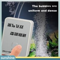 [Sun] Máy bơm không khí bể cá có thể sạc lại Máy bơm oxy bể cá có thể sạc lại Máy sục khí bể cá thủy canh Mini để câu cá ngoài trời