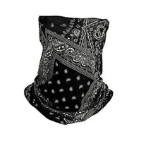 Sun Protection Face Breathable Neck cover Cover Dustproof Breathable Golf Face for Sports Women Hunting Summer - Black