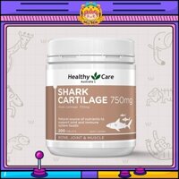 Sụn vi cá Healthy Care Shark Cartilage 750mg Của Úc