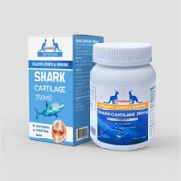 Sụn Vi Cá Mập  Augoldhealth Shark Cartilage 750mg - 100 Viên
