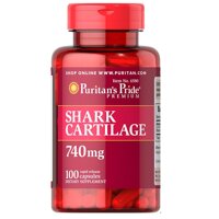 Sụn vi cá mập bổ xương khớp Puritan’s Pride Shark Cartilage của Mỹ hộp 100 viên