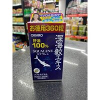 Sụn vi cá mập Orihiro Squalene 360 viên