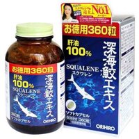Sụn vi cá mập Orihiro Squalene của Nhật (360 viên)