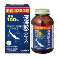 Sụn vi cá mập Orihiro Squalene của Nhật bản lọ 180 viên