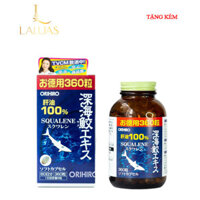 Sụn vi cá mập Squalene ORIHIRO - Hàng Nhật nội địa 360 viên chính hãng.