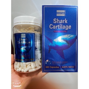 Sụn cá mập Costar Blue Shark Cartilage - 750mg 365 viên