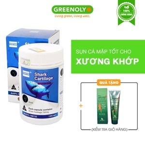Sụn cá mập Costar Blue Shark Cartilage - 750mg 365 viên