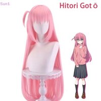 Sun1 > 65cm Cosplay Gotoh Hitori Cô Đơn Rock Hồng Dài Thẳng Tổng Hợp Tóc Giả Cô Gái Dễ Thương Anime Truyện Tranh ConHitori Tóc Giả Đảng Tốt