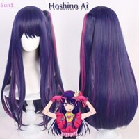 Sun1 > Tóc Giả Tổng Hợp Oshi No Ko Hoshino Ai Cosplay Tóc Giả Tự Nhiên Dài 80cm Màu Tím Tóc Giả Nổi Bật Đuôi Ngựa Chịu Nhiệt Tóc Giả Tốt