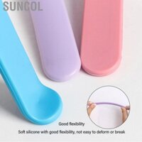 SUNCOL Dụng cụ bôi sáp silicone Khuấy que Mềm đa chức năng Không dính Dễ dàng làm sạch để trộn nhựa