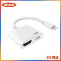 【SUN】Converter To HDMI-compatible Adapter For IPad To HDMI-compatible Phone