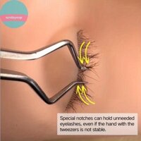 Sund Thiết Kế Mới Cách Ly Chính Xác Lash Nối Dài Nhíp Góc Chiến Lược Mở Hàm Tách Nhíp Cho Nối Mi VN
