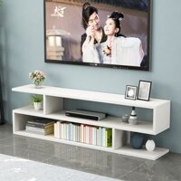 SUNDECO Kệ tivi gỗ để sàn dài 1m MDF hình chữ Z nhập khẩu phong cách châu âu hiện đại cổ điển và sang trọng