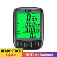 SunDing Bicycle Wired Computer Waterproof Backlight Odometer Speedometer