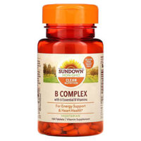 Sundown Naturals B-Complex 100 Tablets