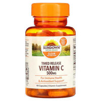 Sundown Naturals Vitamin C Timed Release 500 mg 90 Capsules