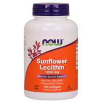 Sunflower Lecithin 1200 mg 100 SGELS – hỗ trợ hoạt động của trí não, sa sút trí tuệ, hỗ trợ tốt cho chức năng dẫn truyền thần kinh, chống tắc tia sữa