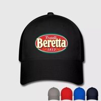 Súng 1812 beretta súng in mũ mũ mũ unisex nam nữ mũ cotton mũ bóng chày mũ thể thao ngoài trời mũ snapback mũ hip hop được trang bị mũ thời trang mũ mát mẻ mũ đội đầu