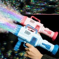 Súng Bắn Bong Bóng 32 Nòng, (Tặng Lọ Nước Pha) Máy Máy Tạo Bong Bóng