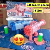 SÚNG BẮN BÓNG  XÀ PHÒNG 32 LÒNG siêu hottttttttttttttttttttttttttt