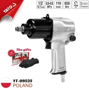 Súng bắn bu lông khí nén Yato YT-09525, 1/2inch