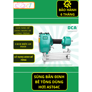 Súng bắn đinh bê tông dùng hơi DCA AST64C