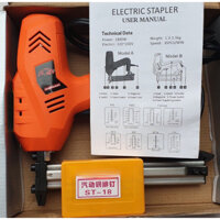 SÚNG BẮN ĐINH BÊ TÔNG ST18 DÙNG ĐIỆN 220V CÔNG SUẤT 2000W - TẶNG KÈM 1 HỘP ĐINH ST18 kim khí đức nguyên