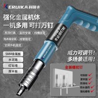 Súng bắn đinh mini trần Đức, máy bắn đinh không ồn, dùng cho gắn điều hòa, đinh gắn tường xi măng KSLX