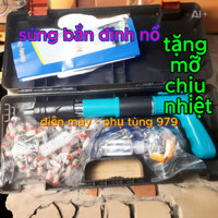 Súng bắn đinh nổ / tặng kèm 100 đạn nổ