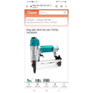 Súng bắn đinh thẳng Total TAT83501