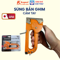 Súng bắn ghim cầm tay đa năng TOP lực siêu khoẻ chất liệu thép không gỉ bảo hành 24 tháng