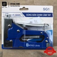 súng bắn ghim tay BOGO - SHIN tiện lợi, kìm bấm ghim gỗ trợ lực kèm ghim - kim khí sài gòn