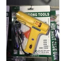 Súng bắn keo 100w tặng kèm 3thanh keo nến to