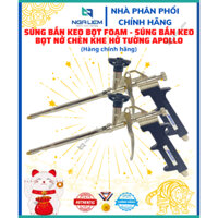 Súng Bắn Keo Bọt Foam - Súng Bắn Keo Bọt Nở Chèn Khe Hở Tường Apollo