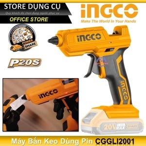 Súng bắn keo dùng pin Ingco CGGLI2001