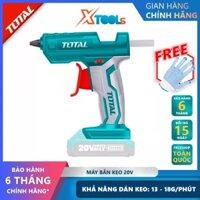 Súng bắn keo dùng pin Total TGGLI2001, máy bắn keo nến cầm tay đường kính keo: 11.2mm - CHƯA GỒM PIN VÀ SẠC