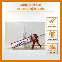 Súng bắn keo hàn quốc ⚡ GIÁ SỐC ⚡ Súng bơm keo silicone Hàn Quốc bền đẹp, có tích hợp cả đầu cắt vòi keo