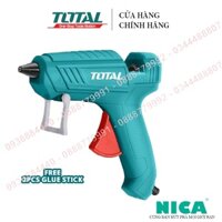 Súng bắn keo nến TOTAL TT101116 điện thế 220-240V, công suất 100W thao tác gắn kết, dán keo nhanh donghe_tools