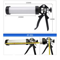 súng bắn keo silicone ,từ 210ml-400ml thích hợp cho cả dạng tuýp và dạng túi