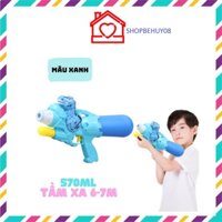 Súng bắn nước áp lực hình khủng long 570ml