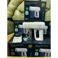 Súng bắn nước, cồn khử khuẩn Nano K5pro