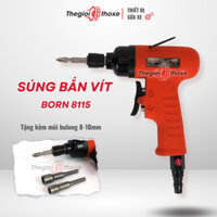 Súng bắn vít bằng hơi Born BR-8115 - Máy khoan bắt vít, bu lông dạng súng, tặng 2 đầu bu long 8-10mm | Thế Giới Thợ Xe